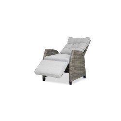 Collection Tamarin Cole Reclining Set of 2 Chairs +Side table Grey