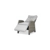 Collection Tamarin Cole Reclining Set of 2 Chairs +Side table Grey