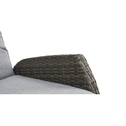 Collection Tamarin Cole Reclining Set of 2 Chairs +Side table Grey