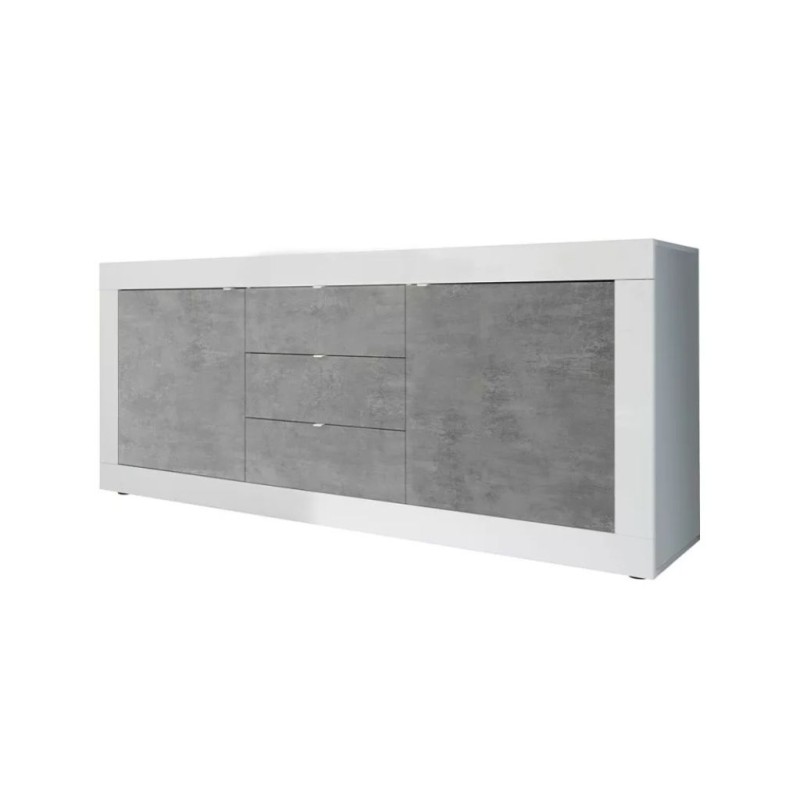 Bella Casa Basic Sideboard With 2 Doors & 3 Drawers Ref 209015-07B