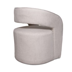 Bella Casa Rosario Chair Fabric Beige