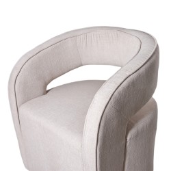 Bella Casa Rosario Chair Beige Fabric