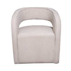 Bella Casa Rosario Chair Beige Fabric
