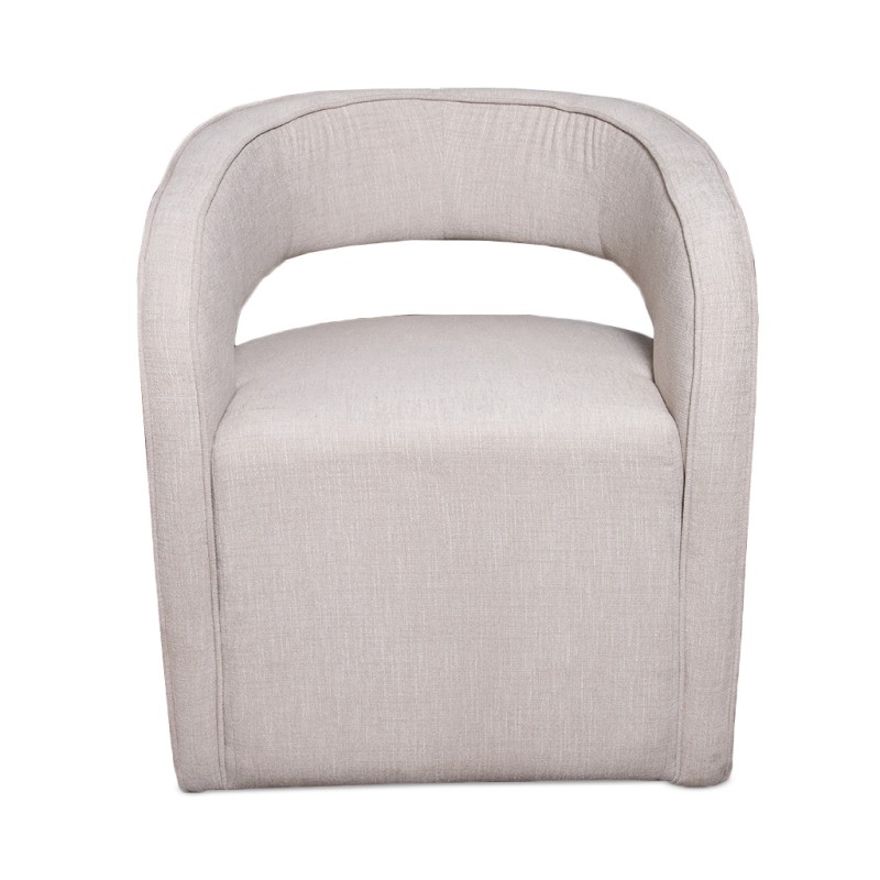 Bella Casa Rosario Chair Fabric Beige