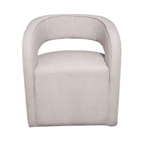 Bella Casa Rosario Chair Beige Fabric