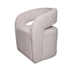Bella Casa Rosario Chair Beige Fabric