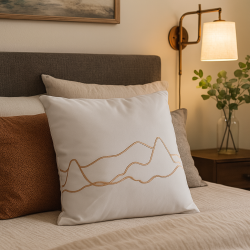 Cavendish Cushion White 45x45 cm CM246448