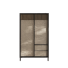 Bella Casa Everest Highboard Cabinet With 2 Doors Lava & Clay Ref 208259-14AG