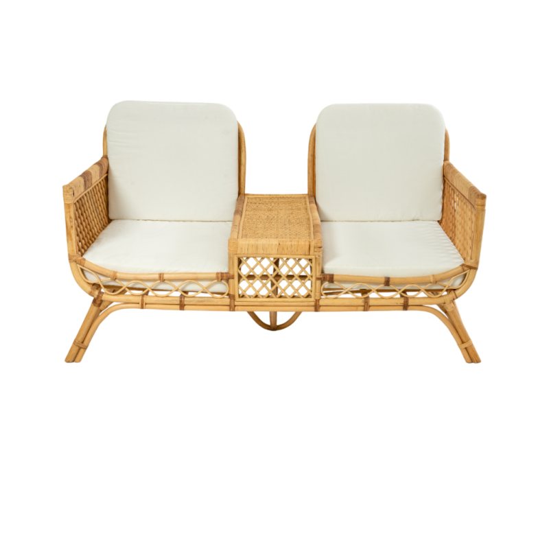 Collection Tamarin Serena Rattan Sofa 2 Seater