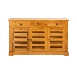 Collection Tamarin Ankara Sideboard Natural Teak Oil Finish 150x48x90