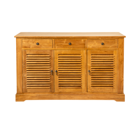 Collection Tamarin Ankara Sideboard Natural Teak Oil Finish 150x48x90