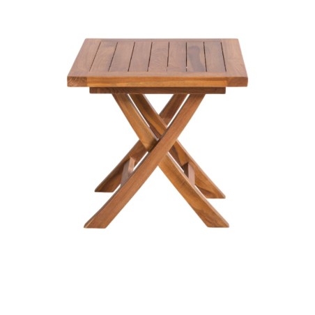 Collection Tamarin Classic Square Folding Table Teak