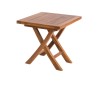 Collection Tamarin Classic Square Folding Table Teak