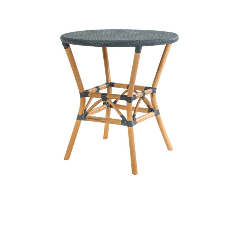 Collection Tamarin Bistro Table Rattan Grey