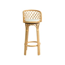 Collection Tamarin Alea Stool Bar Rattan With Cushion