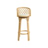 Collection Tamarin Alea Stool Bar Rattan With Cushion