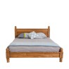 Collection Tamarin Moscow Bed 160x200cm Natural Teak Oil Finish