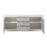 Bella Casa Basic Sideboard With 2 Doors & 3 Drawers Ref 209015-07B
