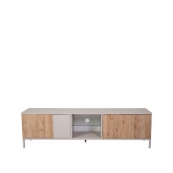 Bella Casa Gent Low TV Unit With 4 Doors Ref 203196-02K