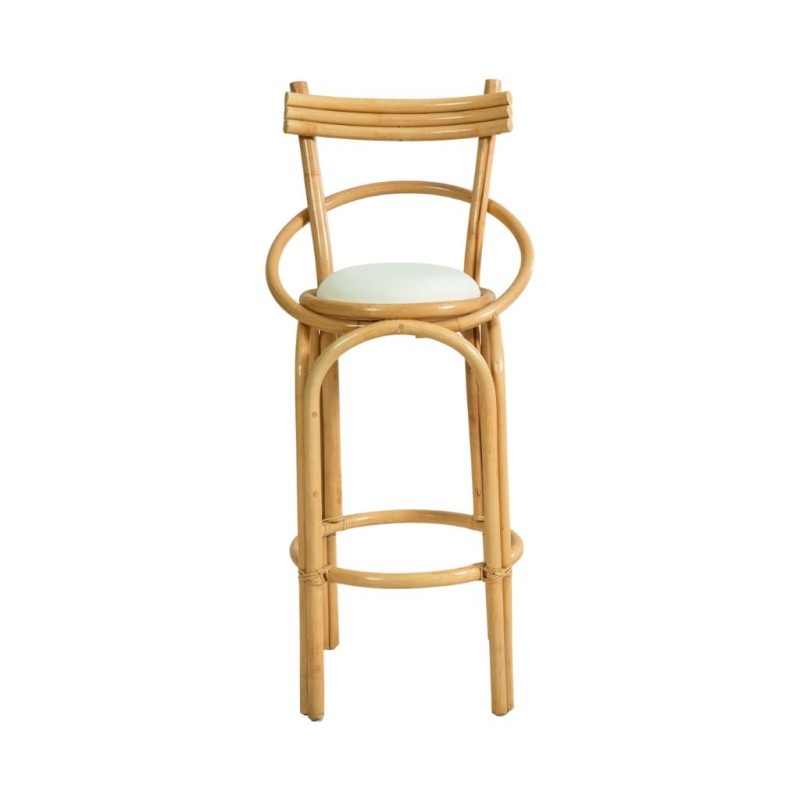 Collection Tamarin Bulat Stool Bar Rattan With Cushion