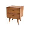 Collection Tamarin Ad Night Table With 2 Drawers Teak