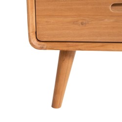 Collection Tamarin Ad Night Table With 2 Drawers Teak