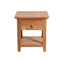 Collection Tamarin Sante Night Table Natural Teak Oil
