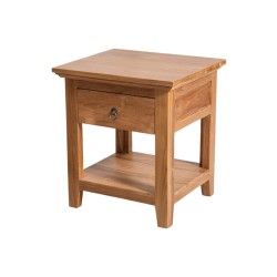 Collection Tamarin Sante Night Table Natural Teak Oil