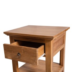 Collection Tamarin Sante Night Table Natural Teak Oil