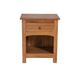 Collection Tamarin Osaka Night Table Natural Teak Oil Finish