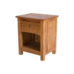 Collection Tamarin Osaka Night Table Natural Teak Oil Finish