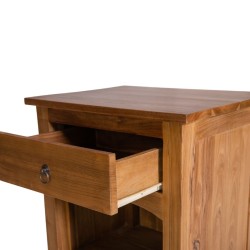 Collection Tamarin Osaka Night Table Natural Teak Oil Finish