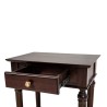 Cavendish Georgia Side Table 1 Drawer & 1 Shelf Dark Walnut