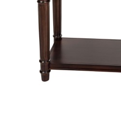 Cavendish Georgia Side Table 1 Drawer & 1 Shelf Dark Walnut