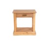 Cavendish Iris Side Table 1 Drawer & 1 Shelf Brushed Sand