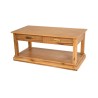 Cavendish Iris Coffee Table 2 Drawers &1 Shelf Brushed Sand