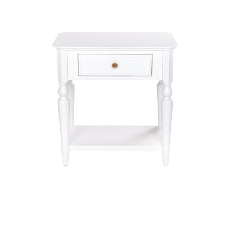 Cavendish Fremont Side Table 1 Drawer & 1 Bottom Shelf White