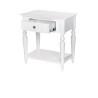 Cavendish Fremont Side Table 1 Drawer & 1 Bottom Shelf White