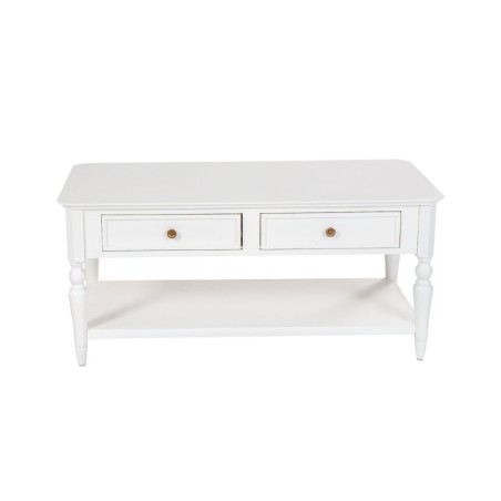 Cavendish Fremont Coffee Table 2 Drawers & 1 Bottom Shelf White