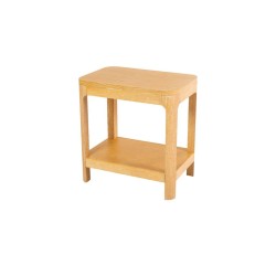 Cavendish Clayton Side Table 1 Bottom Shelf Sand