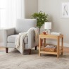Cavendish Clayton Side Table 1 Bottom Shelf Sand