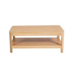 Cavendish Clayton Coffee Table 1 Bottom Shelf Sand
