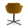 Kare Colmar Swivel Armchair Yellow Ref 80042