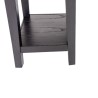 Cavendish Catalan Side Table 1 Bottom Shelf Ebony
