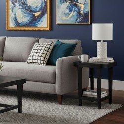 Cavendish Catalan Side Table 1 Bottom Shelf Ebony