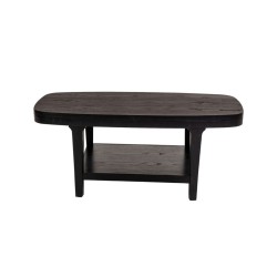 Cavendish Catalan Coffee Table 1 Bottom Shelf Ebony