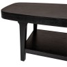 Cavendish Catalan Coffee Table 1 Bottom Shelf Ebony