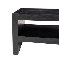Cavendish Arcadia Coffee Table 1 Bottom Shelf Ebony