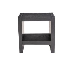 Cavendish Amador Side Table 1 Bottom Shelf Ebony