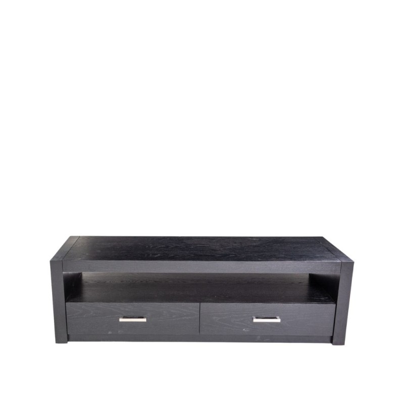 Cavendish Anderson Low TV Unit 2 Drawers Ebony
